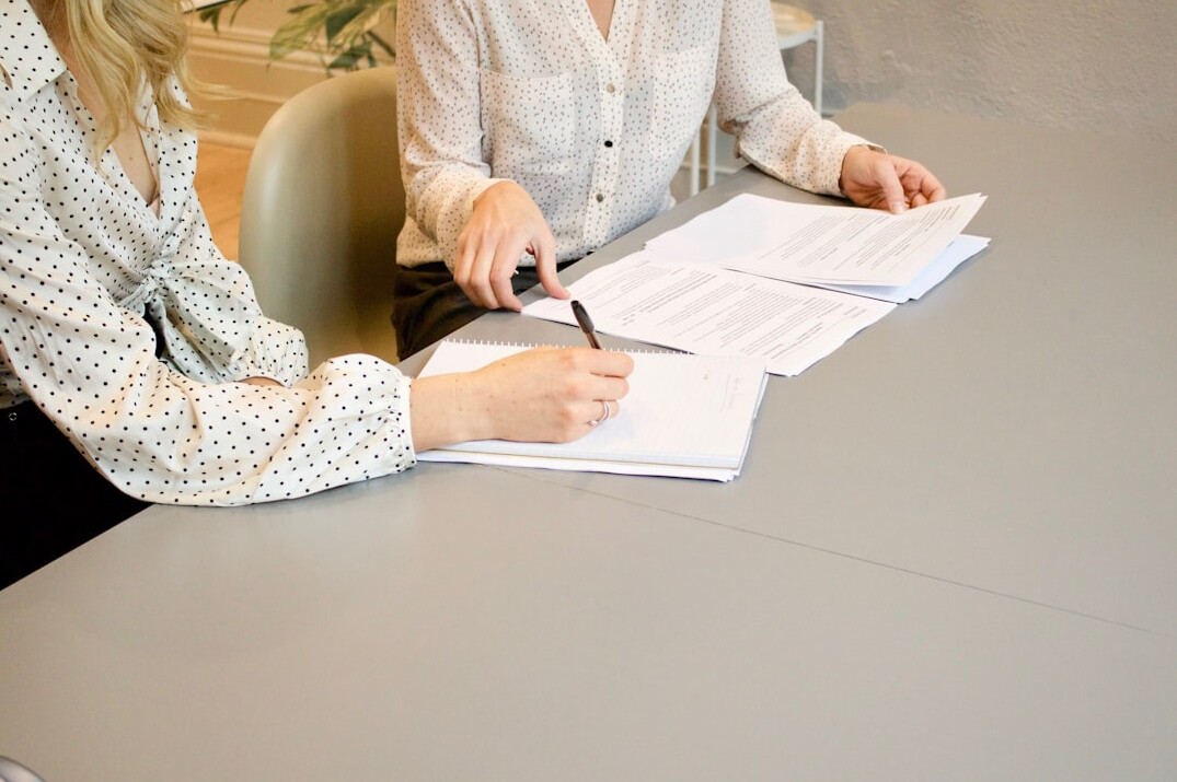 financial advisor discussing plans